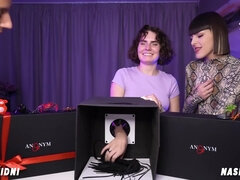 Sexy game demonstrate with two babes! Can you guess what they're playing with? Best porno on Youtube XXX!