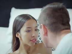 Asiatique, Nana, Sucer une bite, Interracial, Léchez, Chatte, Russe, Adolescente
