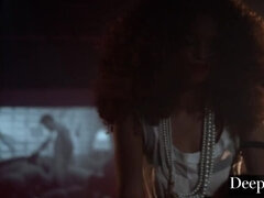 フェラチオ, チン, 黒人, 公共, 馬乗り, ガリガリ, オッパイの, のぞき