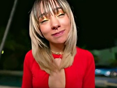 Nana, Fille latino, Lesbienne, De plein air, Adolescente, Plan cul à trois, Jouets, Vibromasseur