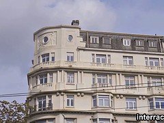 黒人, ブロンド, フェラチオ, 顔射, ハードコア, 異人種間