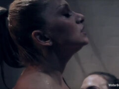 Bondage discipline sadomasochisme, Dominante vrouw, Hd, Lesbisch, Douche, Roken