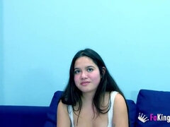 素人, 茶髪の, 大学生, イマラチオ, ヨーロピアン, 裸, スペイン人, オッパイの