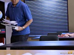 デカパイ, ブロンド, フェラチオ, イく瞬間, 試験, 眼鏡, Hd, ティーン