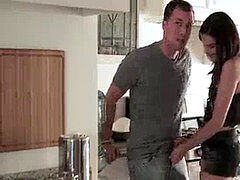 Familia, Pequeña, Coño, Adolescente