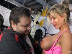 デカ尻, デカパイ, フェラチオ, チン, バック, ハードコア, 淫乱熟女, オッパイの