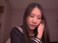 Leie, Asiatisch, Braunhaarige, Frau, Japanische massage, Schulmädchen, Solo, Student