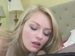 Rubia, Mamada, Corrida, Coño, Adolescente, Apretado