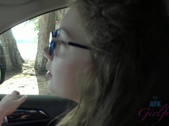 Amateur, Penetracion con dedos, Novia, Gafas, Pov, Coño, Fumando, Calcetines