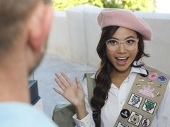 お尻, フェラチオ, チン, フェティッシュ, 眼鏡, 手コキする, ラティーナ, 剃毛