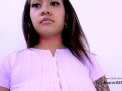 18 jaar, Enthousiasteling, Aziatisch, Schattig, Harig, Penis, Klein, Gezichtspunt