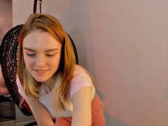 Amateur, Chica, Rubia, Masaje, Masturbación