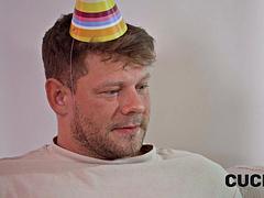 CUCK4K. Kiss My Foot and Lick My Wet Pussy ft. Michael Fly: Blowjob, Doggy Style Cowgirl Action