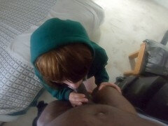 素人, デカチン, フェラチオ, イマラチオ, 赤毛, 姉妹, ティーン