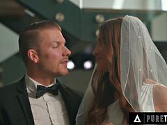 PURE TABOO Lustful Bride Gizelle Blanco Shamelessly Teases Her Husband In Front Of Wedding Witnesses: Porn