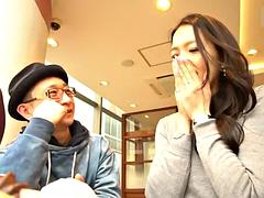 素人, アジア人, フェラチオ, 中出し, 日本人, 熟年, 淫乱熟女, 妻