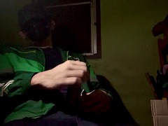 素人, デカチン, イく瞬間, オナニー, 熟年, 一人, タイ, ユニフォーム