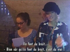 Double pénétration, Français, Groupe, Embrassement, Orgie, Rétro ancien
