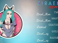 Horny Neko-girls. Sexy lesbian games - MollyRedWolf