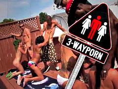3-Way Porn - Group Fucking on a Speed Boat - Part 3 by 3-WayPorn: Porn