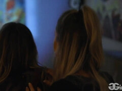 GirlGirl.com - The Chased Building Alina Lopez & Kristen Scott