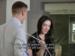 Anna De Ville & Charlie Dean leave the party & indulge in steamy rimjob action!