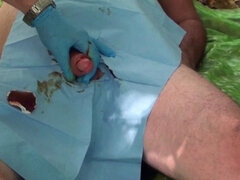 Penis Stapling for slave Renne Part1