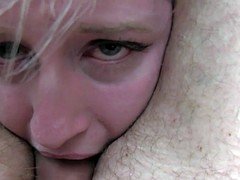 Amateur, Rubia, Polla, Al aire libre, Estrella porno, Público