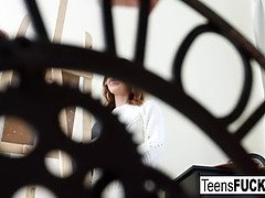 超カワイイ, デカ尻, フェラチオ, 女 人男 人, ハードコア, Hd, ティーン, 三人