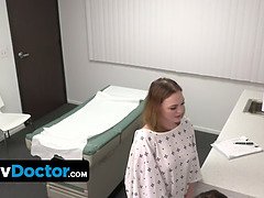Curvy Teen Needs Special Treatment And Lets Her Doctor And Nurse To Take Care Of Her