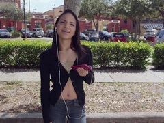 Grosser schwanz, Blasen, Braunhaarige, Hd, Latina, Im freien, Zierlich, Jungendliche (18+)