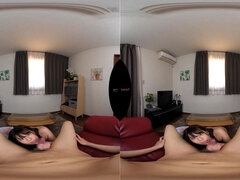 Raunchy asian spinner VR mind-boggling sex movie