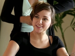 Cul, Nana, Gros cul, Marrant, Seins naturels, Chatte, Chevaucher, Nénés