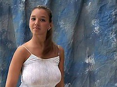 Christina Teen Model with Huge Tits