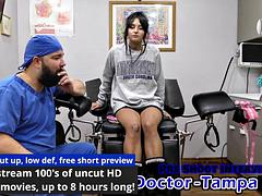Éjaculation interne, Médecin, Femme dominatrice, Doigter, Gyneco, Hard, Pov, Nénés