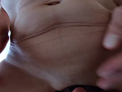 Braunhaarige, Lecken, Reif, Milf, Nippel, Pov, Muschi, Titten