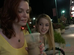 Amateur Girls Emma Evins and Alexia Gold: Ice Cream, Bath, and Fetish Play in Sarasota