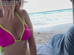 Leie, Grosse titten, Bikini, Kondom, Paar, Hd, Realität, Flotter dreier
