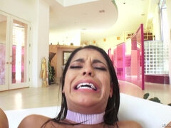 Vienna Black gets assfucked reverse cowgirl style