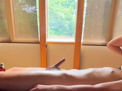 Brunette brune, Plantureuse, Branlette thaïlandaise, Massage, Webcam