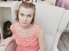 Leie, Grosser schwanz, Blasen, Natürlichen titten, Pov, Kurzes haar, Dürr, Titten