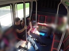Aria Alexander sucked dick in the bus
