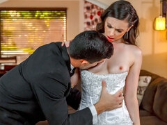 Wedding day hardcore romance for future bride Casey Calvert