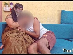 18 ans, Tante, Sucer une bite, Éjaculation interne, Tir de sperme, Indienne, Maman, Belle mère