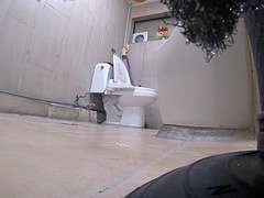 アジア人, 韓国人, 淫乱熟女, ティーン, トイレ, のぞき