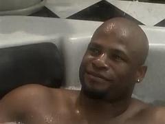 デカチン, 黒人, ブロンド, フェラチオ, 黒人, ハードコア, 熟年, 淫乱熟女