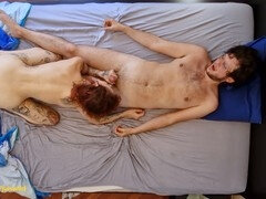 Amateur, Couple, Girlfriend, Homemade, Redhead