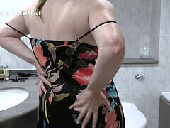Amateur, Bathroom, Masturbation, Mature, Milf