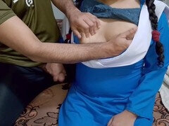 Большая жопа, Большой член, Семяизвержение, Индианки, Сестра, Униформа