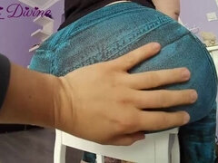 Curvy French Amateur Nini Devine Can't Resist Orel's Big Dick in Tight Leggings
